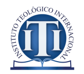 INSTITUTO TEOLÒGICO INTERNACIONAL(r)en logoa